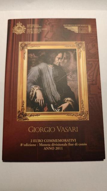 2 euro Giorgio Vasari ,San Marino beschikbaar voor biedingen