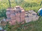 Coeck Dubbelklinker 22 x 22 x 8 CM, betonklinker, Tuin en Terras, Tegels en Klinkers, Ophalen, Gebruikt, Beton, Klinkers