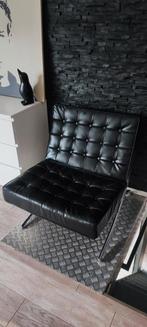 Replica Barcelona chair, Huis en Inrichting, Ophalen, Zo goed als nieuw