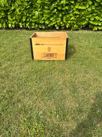 Cornet houten krat, Verzamelen, Biermerken, Ophalen of Verzenden, Zo goed als nieuw