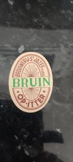 Oud bieretiket bruin br st Jozef opitter, Ophalen of Verzenden, Zo goed als nieuw