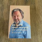 Dit had ik nooit verwacht een autobiografie Ruud de Ridder, Ophalen of Verzenden