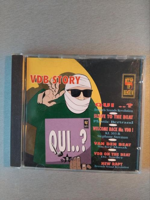 Cd. VDB Story. Qui..? (Sound of Belgium)., Cd's en Dvd's, Cd's | Verzamelalbums, Zo goed als nieuw, Ophalen of Verzenden