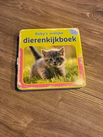 Baby's vrolijke dierenkijkboek beschikbaar voor biedingen