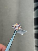 Goud diamant en edelstenen ring, Handtassen en Accessoires, Ringen, Ophalen, Nieuw, Met edelsteen, Goud