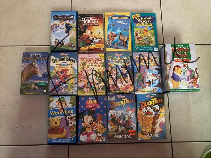 Lot VSH banden (Disney, Studio 100,…), Cd's en Dvd's, VHS | Film, Gebruikt, Overige genres, Ophalen of Verzenden