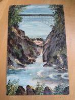 Olieverfschilderij van Niagara Falls, Ophalen of Verzenden, Zo goed als nieuw