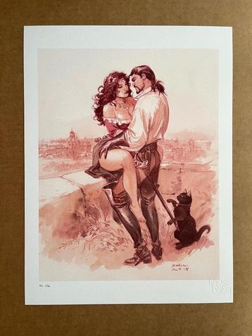 Marini - Aquarelillustratie - Schorpioen, Mejaï en Farao beschikbaar voor biedingen