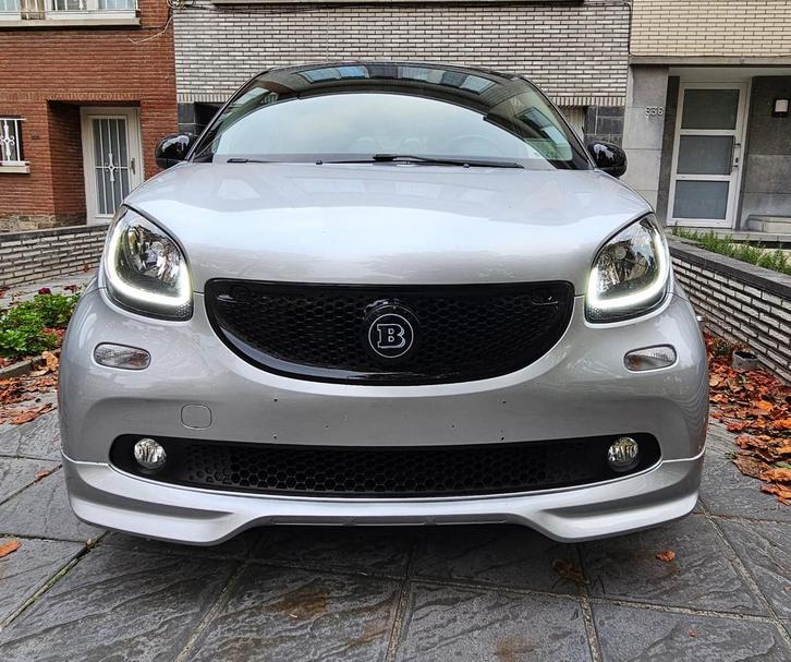 SMART BRABUS Style 57400km 0.9 turbo 90 pk Automatische, Auto's, Smart, Particulier, ForFour, ABS, Adaptive Cruise Control, Airbags