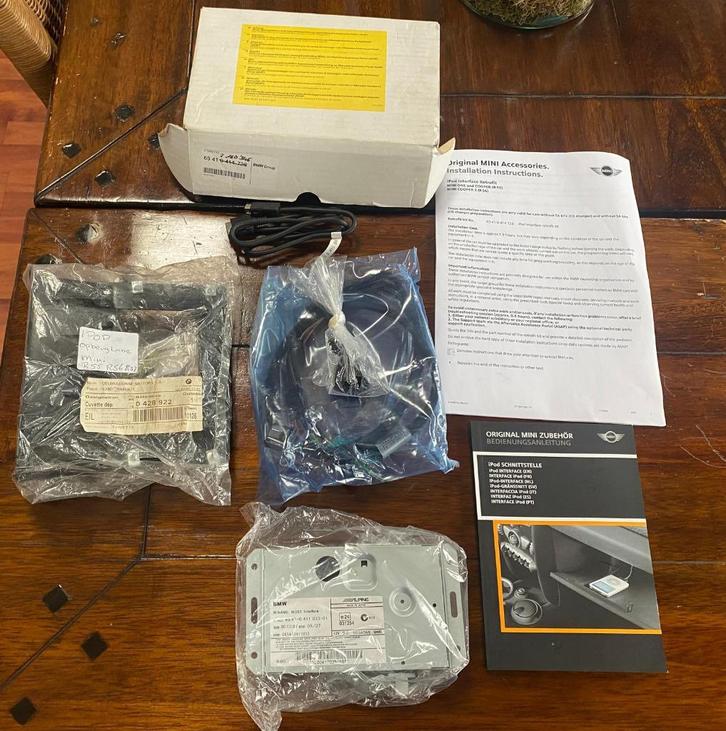 Complete iPod interface retrofit kit voor Mini R55, R56, Auto-onderdelen, Elektronica en Kabels, Mini, Nieuw, Ophalen of Verzenden