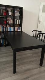 Table a manger ikea noir, 150 à 200 cm, Utilisé, 50 à 100 cm, Rectangulaire