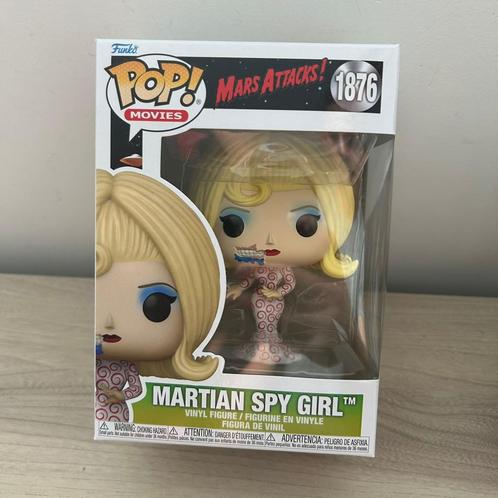 Funko Pop! Mars Attacks - Martian Spy Girl #1876, Verzamelen, Poppetjes en Figuurtjes, Ophalen of Verzenden