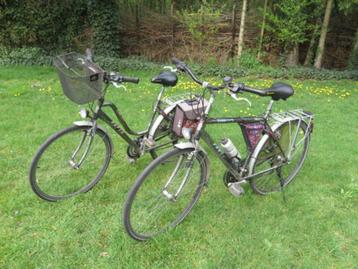 2 FIETSEN (D+H) 18 versnellingen beschikbaar voor biedingen