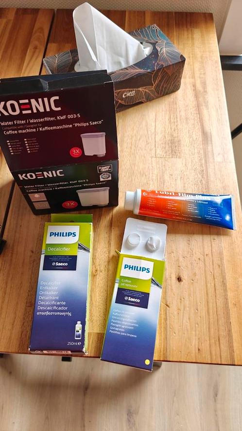 Onderhoudsproducten Philips Saeco, Elektronische apparatuur, Koffiemachine-accessoires, Zo goed als nieuw, Ophalen