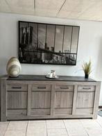 Groot canvasframe woondecoratie New York grijs zwart, Huis en Inrichting, Woonaccessoires | Lijsten, Ophalen, Zo goed als nieuw