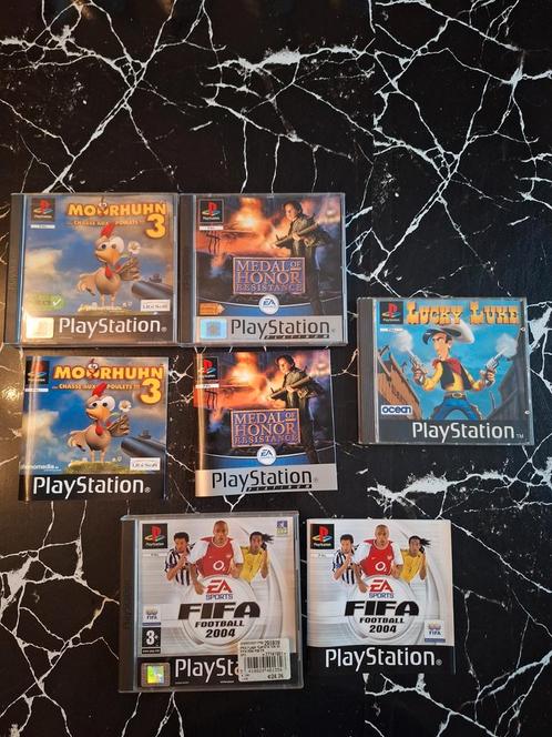 Lot Jeux Sony Playstation 1 Complet en boîte !, Consoles de jeu & Jeux vidéo, Jeux | Sony PlayStation 1, Comme neuf, Aventure et Action