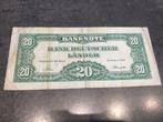 Allemagne 20 Mark 1949, Timbres & Monnaies, Billets de banque | Europe | Billets non-euro, Enlèvement ou Envoi, Allemagne