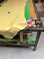 Banaan geel Italiaanse halve huid 1.3mm dik soepel&glad A330, Hobby en Vrije tijd, Ophalen of Verzenden, Zo goed als nieuw, Geel