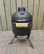 Keramische houtskoolgrill Mini Kamado GrillMeister, Tuin en Terras, Houtskoolbarbecues, Ophalen, Gebruikt, Grill meister, Met accessoires