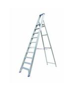 Trapladder Solide PT 10 treden - professioneel, Doe-het-zelf en Bouw, Ladders en Trappen, Ophalen, Zo goed als nieuw, Ladder, 2 tot 4 meter
