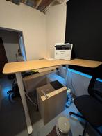 Automatische hoog-laag bureau, Huis en Inrichting, Ophalen, Zo goed als nieuw, Bureau