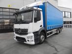 Mercedes-Benz Actros 2536 MP5 met schuifzeil , klep 3 ton, n, Automaat, Euro 6, Wit, Mercedes-Benz