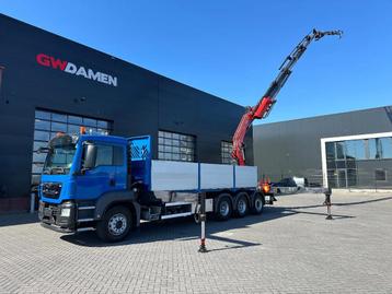 MAN TGS 35.440 8x4-4 Tridem + Fassi F660 + Fly jib Euro 6 beschikbaar voor biedingen
