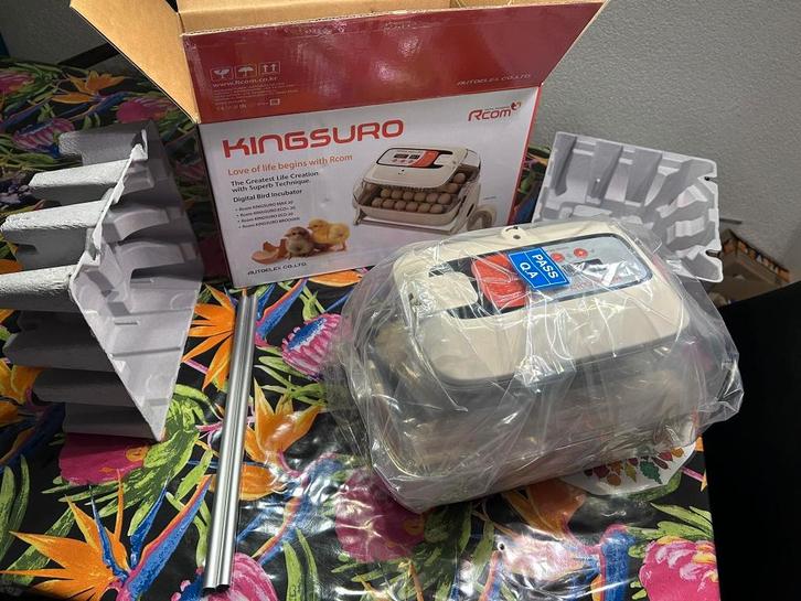 *NIEUW* R-com King Suro 20 Max broedmachine, Dieren en Toebehoren, Pluimvee | Toebehoren, Nieuw, Broedmachine, Ophalen of Verzenden