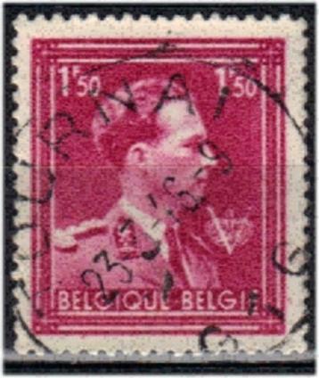 Belgie 1944 - Yvert/OBP 691 - Koning Leopold III (ST)