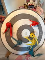 Dartbord kinderen, Ophalen
