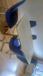 Eet tafel met 6 stoelen lux, Huis en Inrichting, Tafels | Eettafels, Ophalen, Zo goed als nieuw