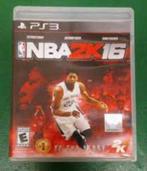 NBA 2K16 PS3-game., Vanaf 3 jaar, Sport, Ophalen of Verzenden, 3 spelers of meer