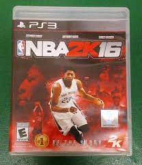 NBA 2K16 PS3-game., Games en Spelcomputers, Games | Sony PlayStation 3, Zo goed als nieuw, Sport, 3 spelers of meer, Vanaf 3 jaar