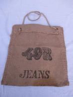 Seventies 49R JEANS handtas zak draagtas jute retro koord, Ophalen of Verzenden