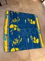 Nappe bleue à motif jaune, Enlèvement ou Envoi, Neuf, Carré, Intérieur