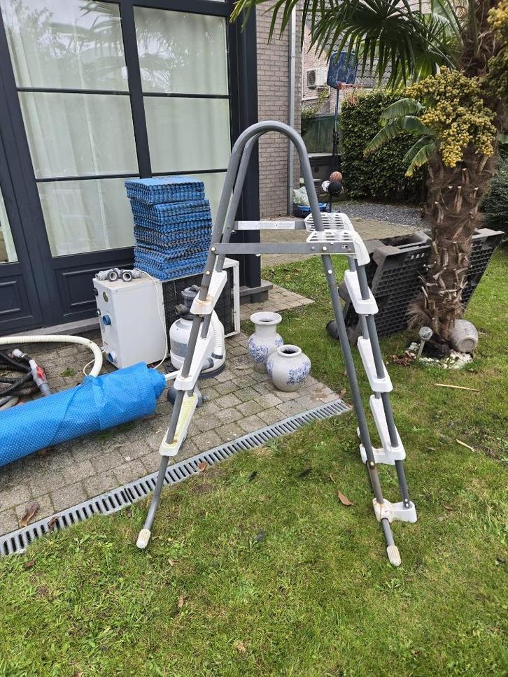 complete zwembadset, Tuin en Terras, Zwembaden, Gebruikt, Overige typen, Ophalen