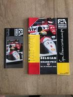 programma + folder 1992 F1 België Formule 1 Senna McLaren, Ophalen of Verzenden, Formule 1