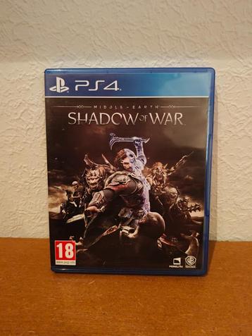 Shadow of War Playstation 4, Enlèvement ou Envoi, 1 joueur, À partir de 18 ans, Aventure et Action