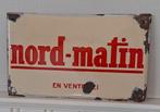 Emaille bord Nord Matin, Ophalen of Verzenden, Gebruikt