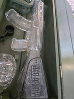 Oude decoratieve glazen doos, Antiek en Kunst, Ophalen of Verzenden