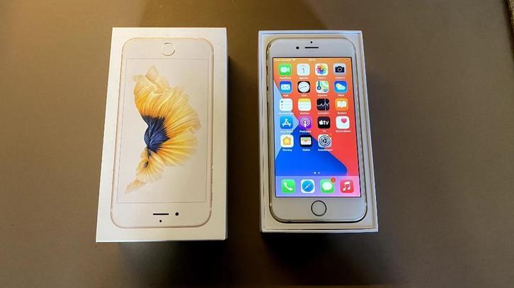 IPHONE 6S - GOLD - 64GB - In Originele verpakking, Telecommunicatie, Mobiele telefoons | Apple iPhone, Gebruikt, 64 GB, iPhone 6S