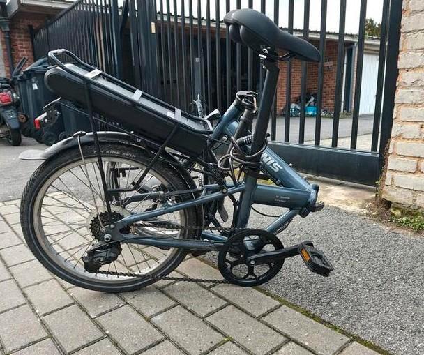 Elektrische vouwfiets zeer makkelijk opklapbaar, Fietsen en Brommers, Fietsen | Vouwfietsen, Ophalen