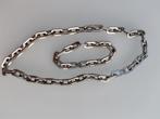 1B One Ketting + Armband Heren, Handtassen en Accessoires, Kettingen, Ophalen of Verzenden, Zo goed als nieuw, Overige kleuren