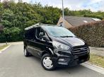 Ford Transit Custom lichte vracht 2020, Auto's, Bestelwagens en Lichte vracht, Bluetooth, Zwart, 5 deurs, Particulier