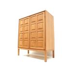 Brutalist vintage kast boekenkast dressoir jaren '60 '70, Huis en Inrichting, Verzenden