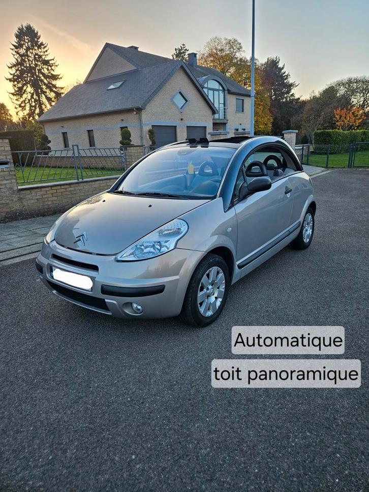 Automaat Gekeurd Verkoop C3 Pluriel 135000 km 1,6 ess, Auto's, Citroën, Particulier, C3, Benzine, Euro 4, Cabriolet, Automaat