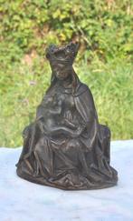 vierge a l'enfant a la couronne position assise allaitante, Enlèvement ou Envoi