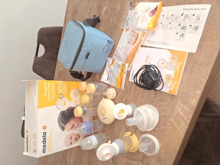 MEDELA SWING FLEX PREMIUM PACK met extra's, Kinderen en Baby's, Overige Kinderen en Baby's, Zo goed als nieuw, Ophalen