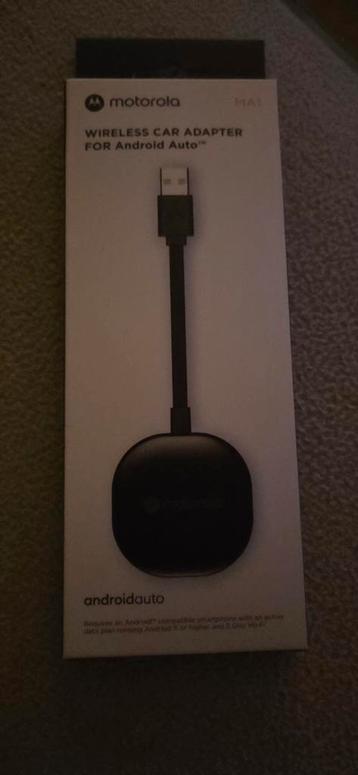 Motorola MA1 connexion Carplay ou Android Auto sans fil! beschikbaar voor biedingen