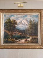 kader schilderij landschap, Ophalen